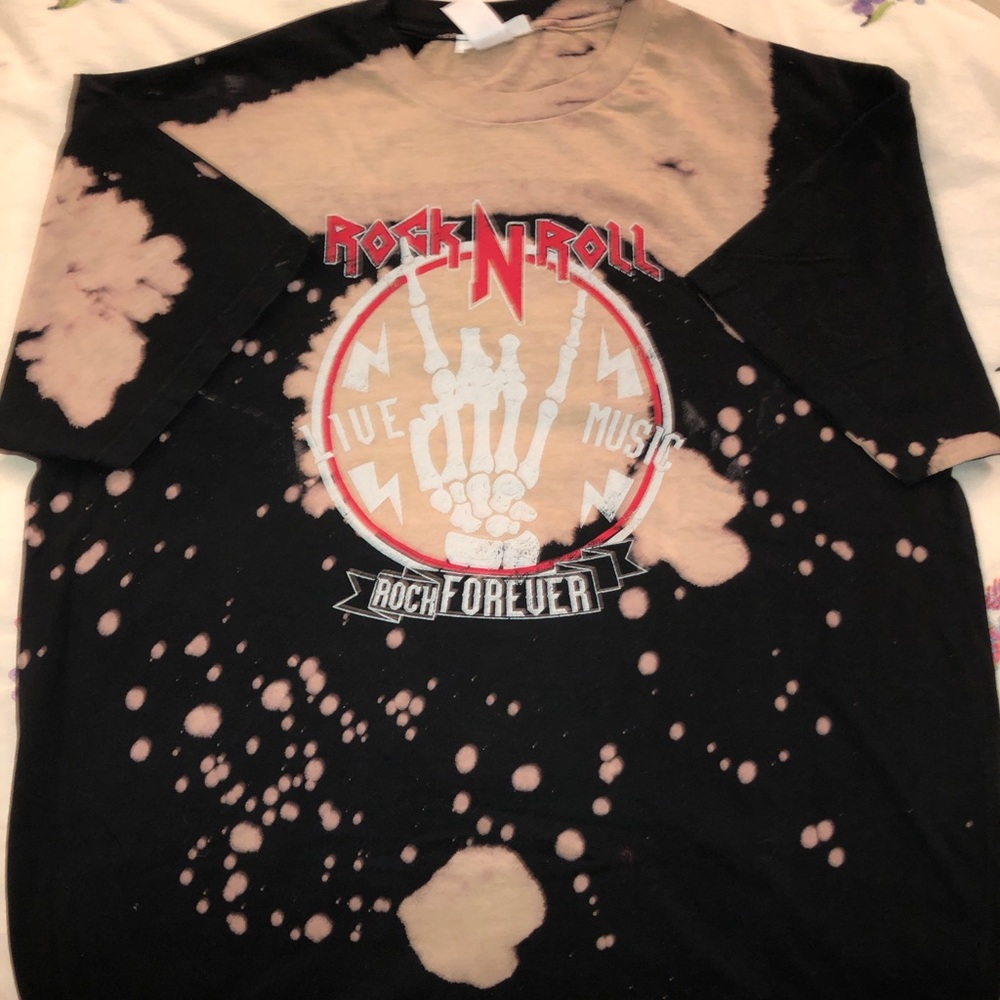 Oversized Rock n Roll T-shirt